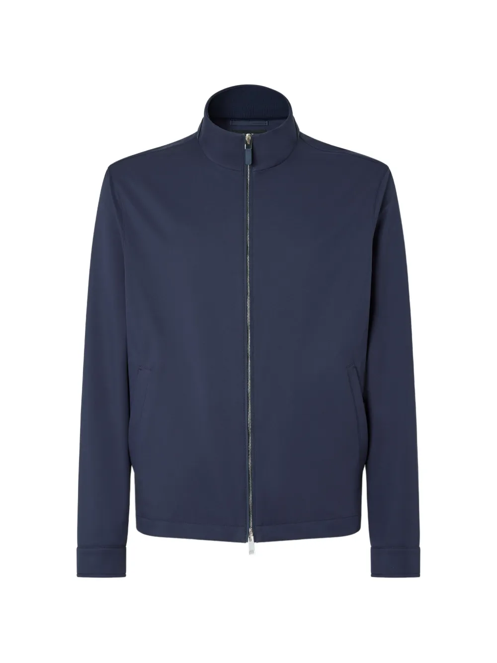 Zegna Motorin zi-up blouson jacket - Blue