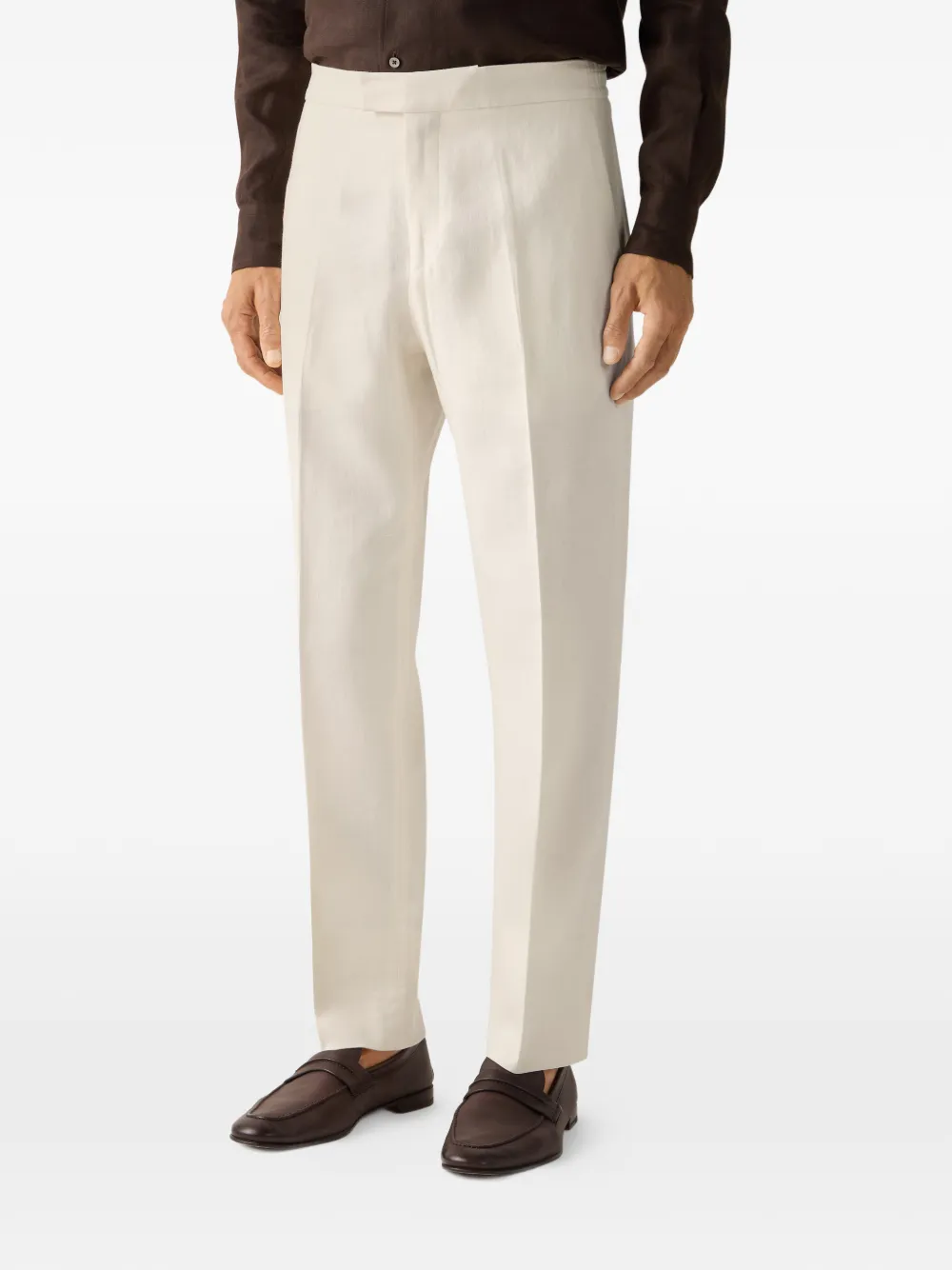 Zegna Oasi Lino broek Beige