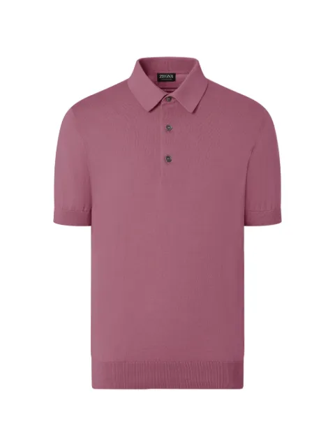 Zegna cotton polo shirt