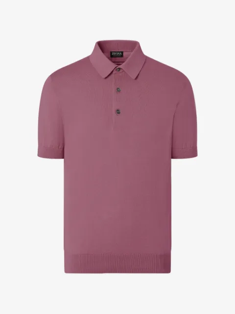 Zegna cotton polo shirt