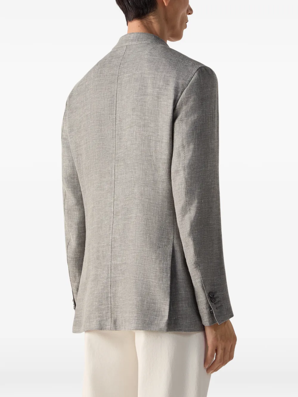 Zegna Jack met gekruiste bandjes Grijs