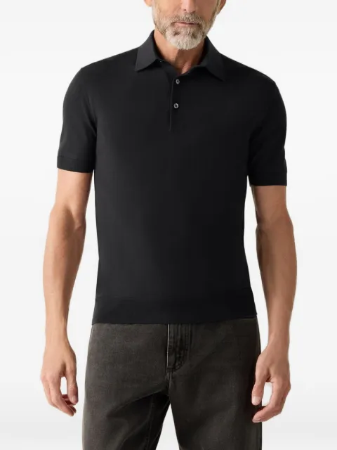 Zegna wool polo shirt