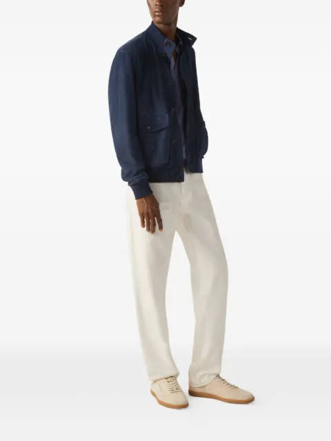 ZEGNA 스웨이드 자켓