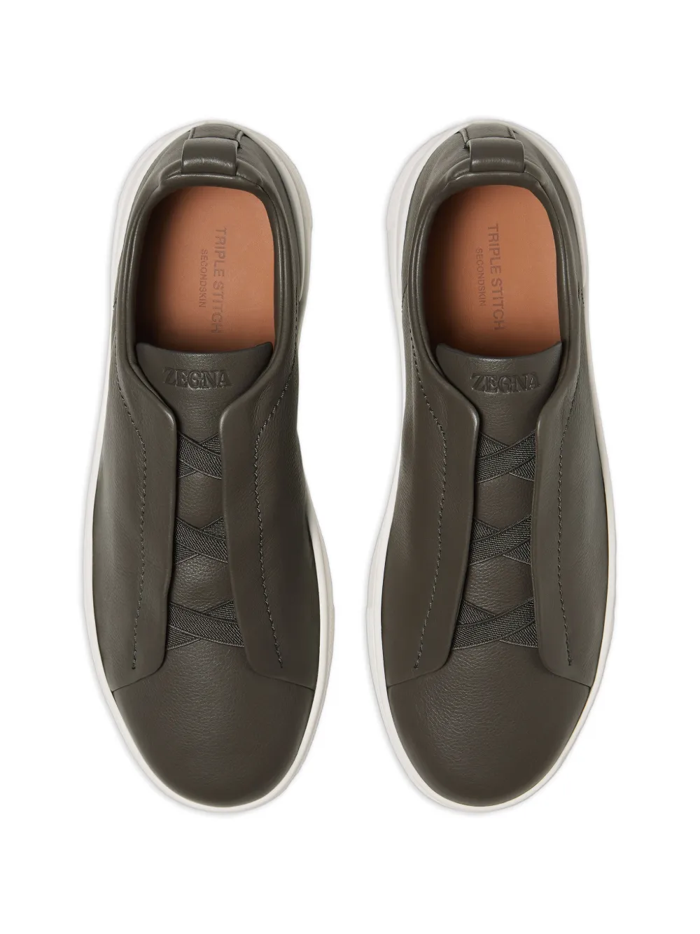 Zegna Triple-Stitch™ sneakers Grijs