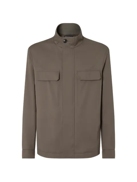 Zegna flap-pocket jacket