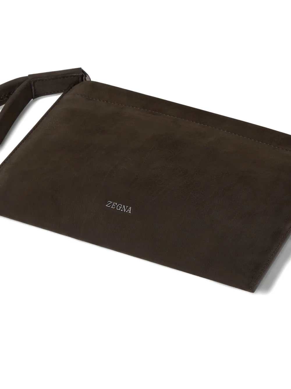 Zegna Secondskin mini-buidel Bruin