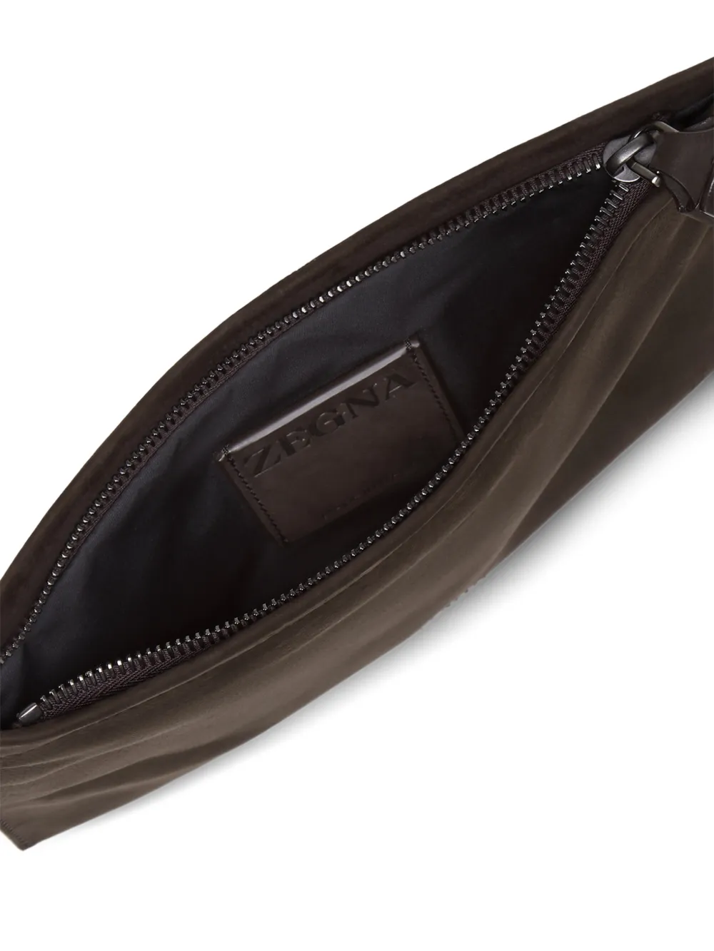Zegna Secondskin mini-buidel Bruin