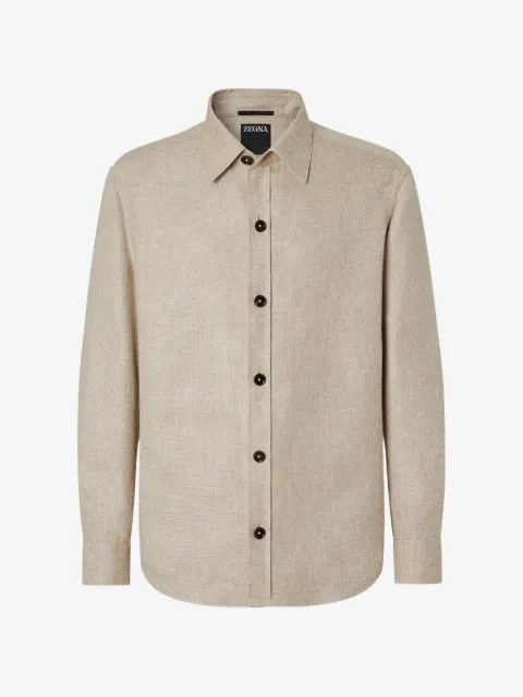 Zegna camisa con botones