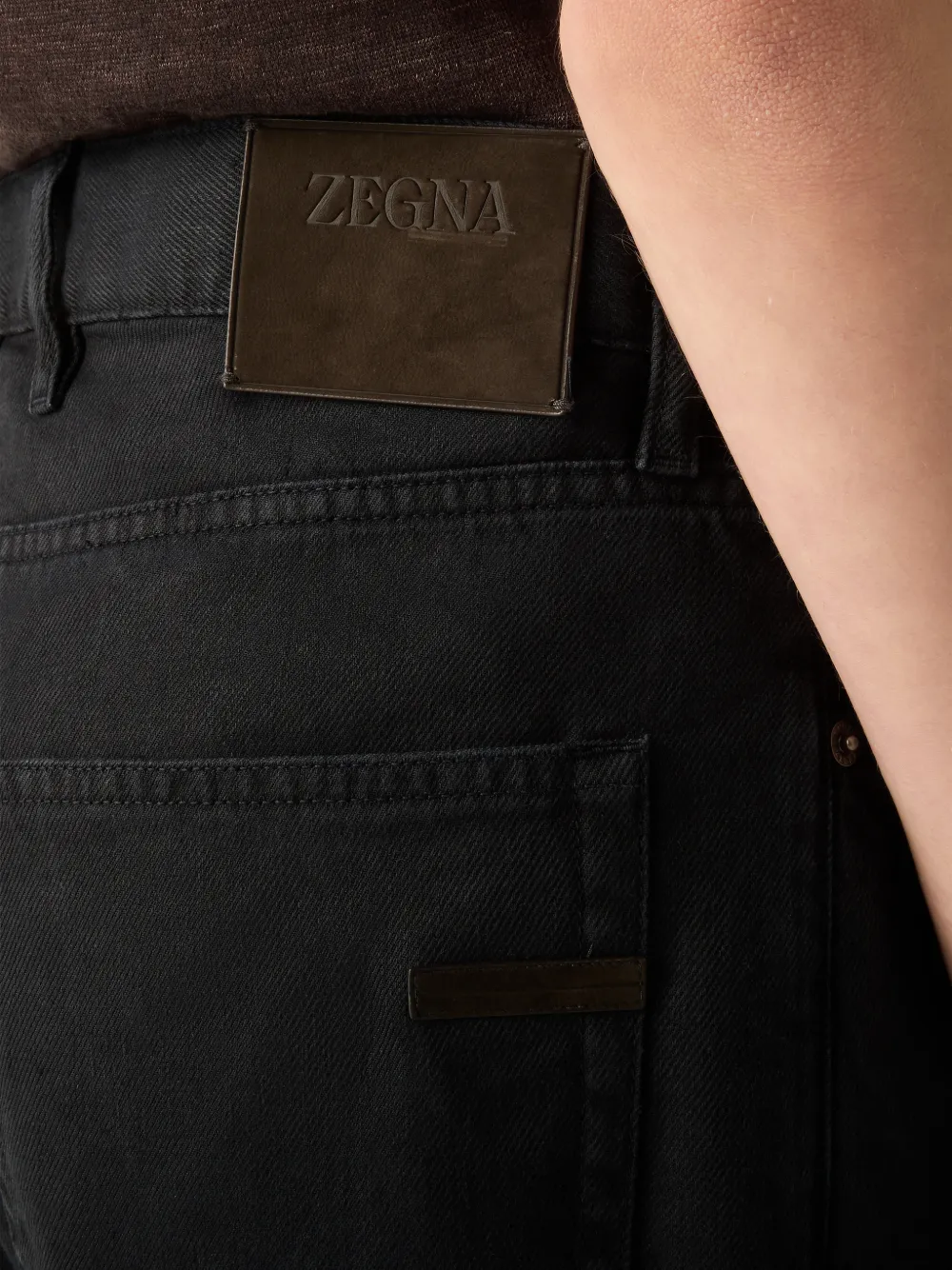 Zegna Broek Blauw