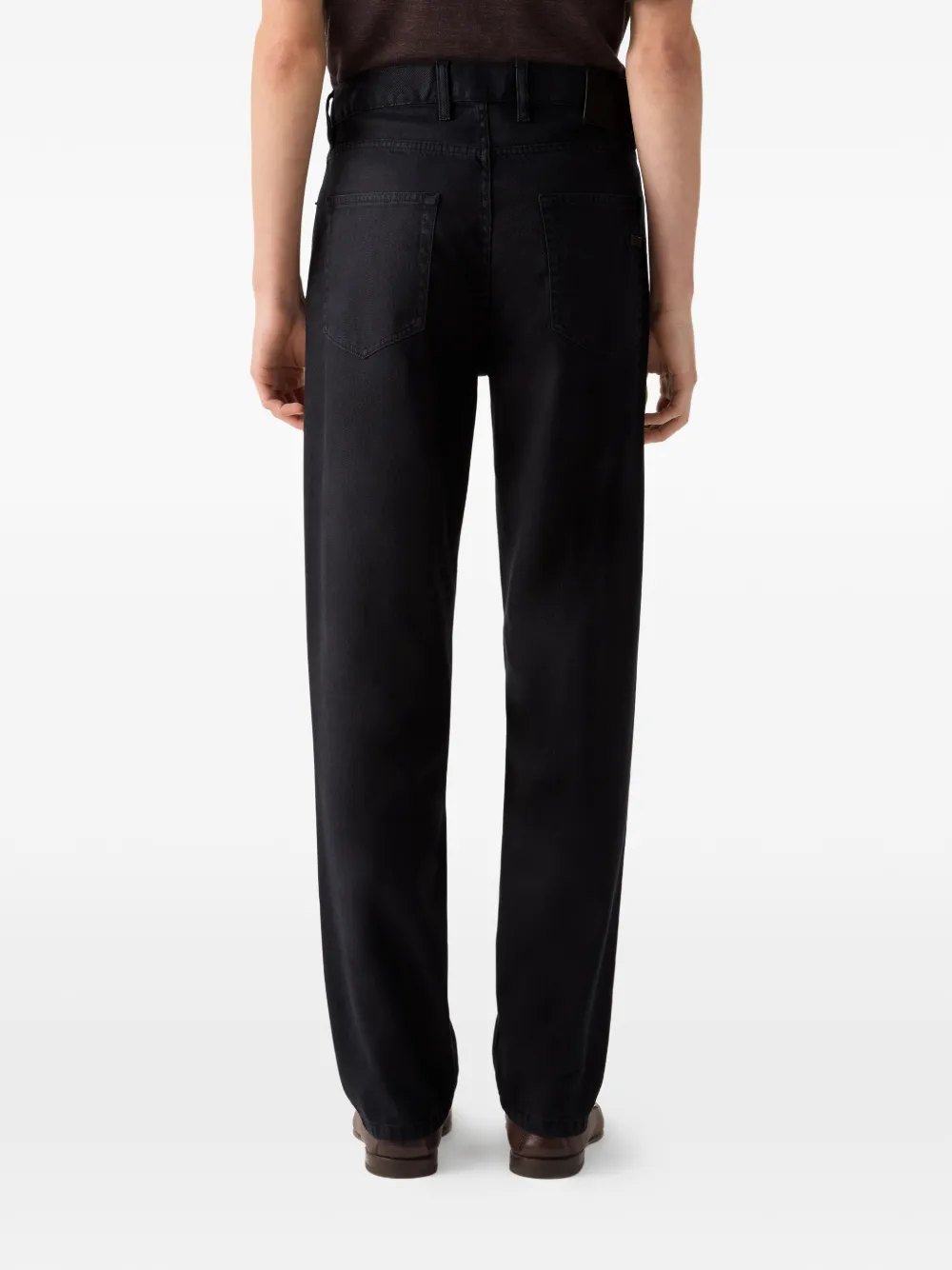 Zegna Broek Blauw
