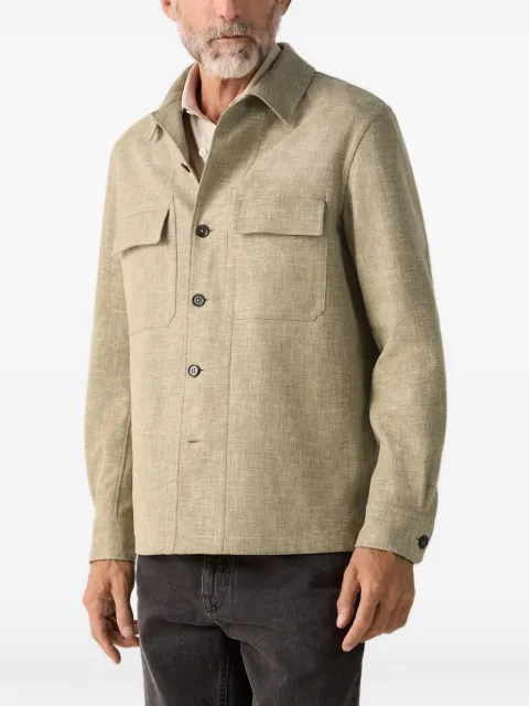 Zegna chest-pocket shirt jacket