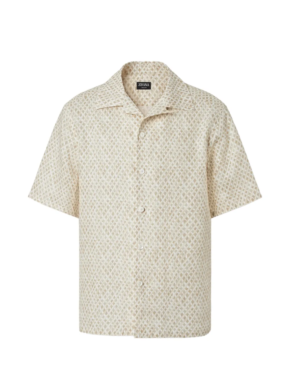 Zegna Camicia Oasi Lino - Toni neutri