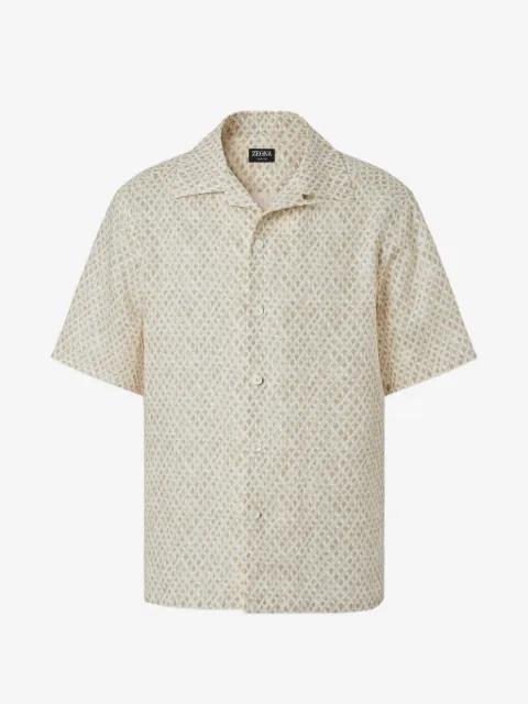 Zegna Camicia Oasi Lino