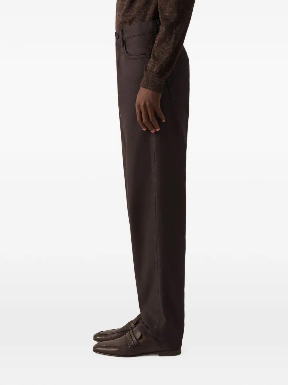 Zegna Pantaloni marroni - Marrone