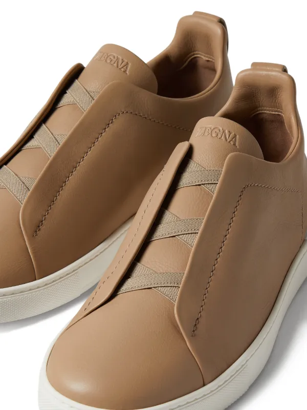 Zegna Triple-Stitch™ スニーカー | ニュートラル | FARFETCH JP