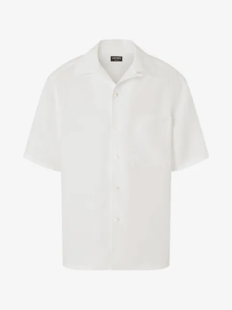 Zegna pocket short sleeve shirt
