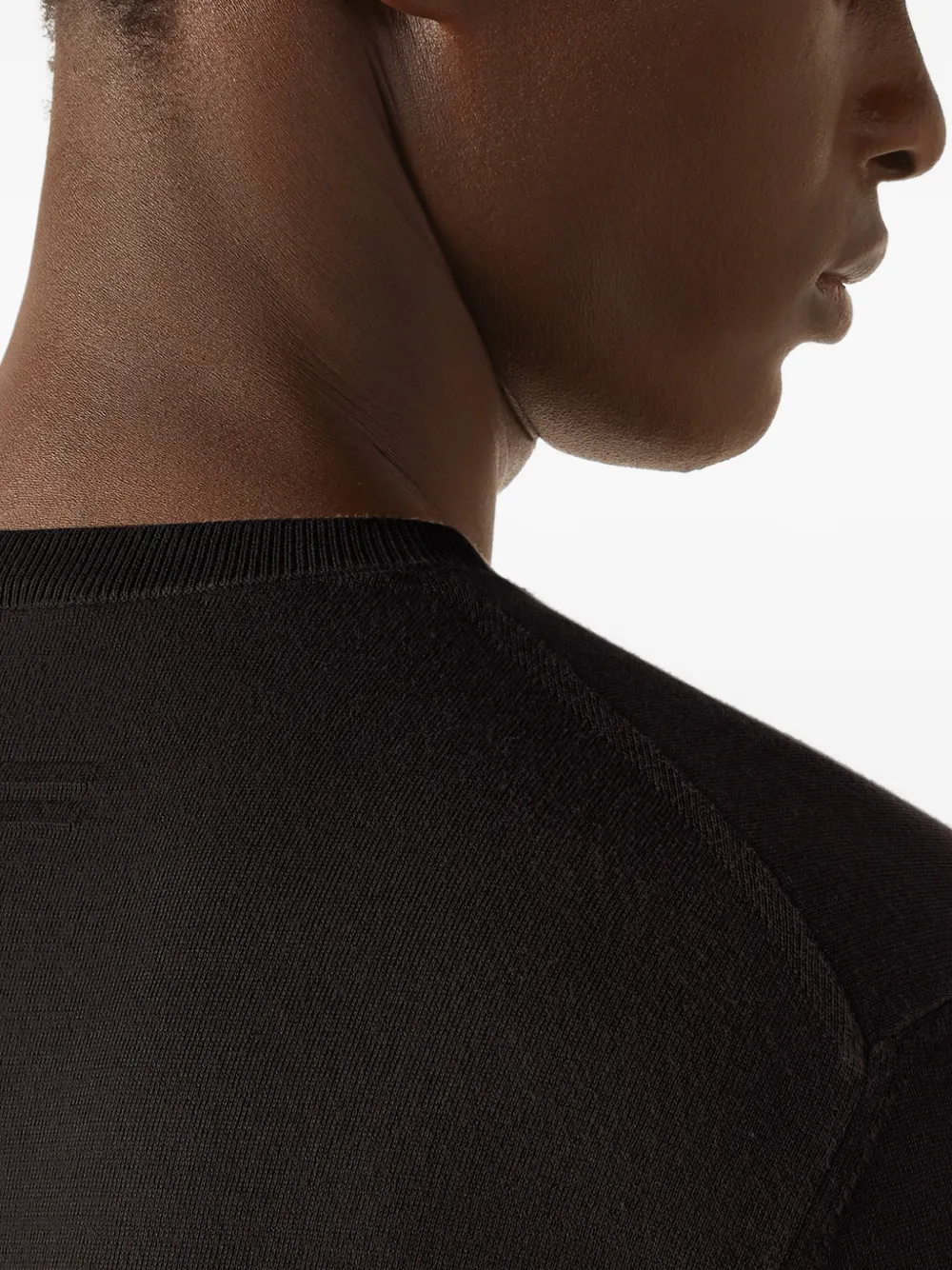 Zegna Premium katoenen T-shirt Bruin