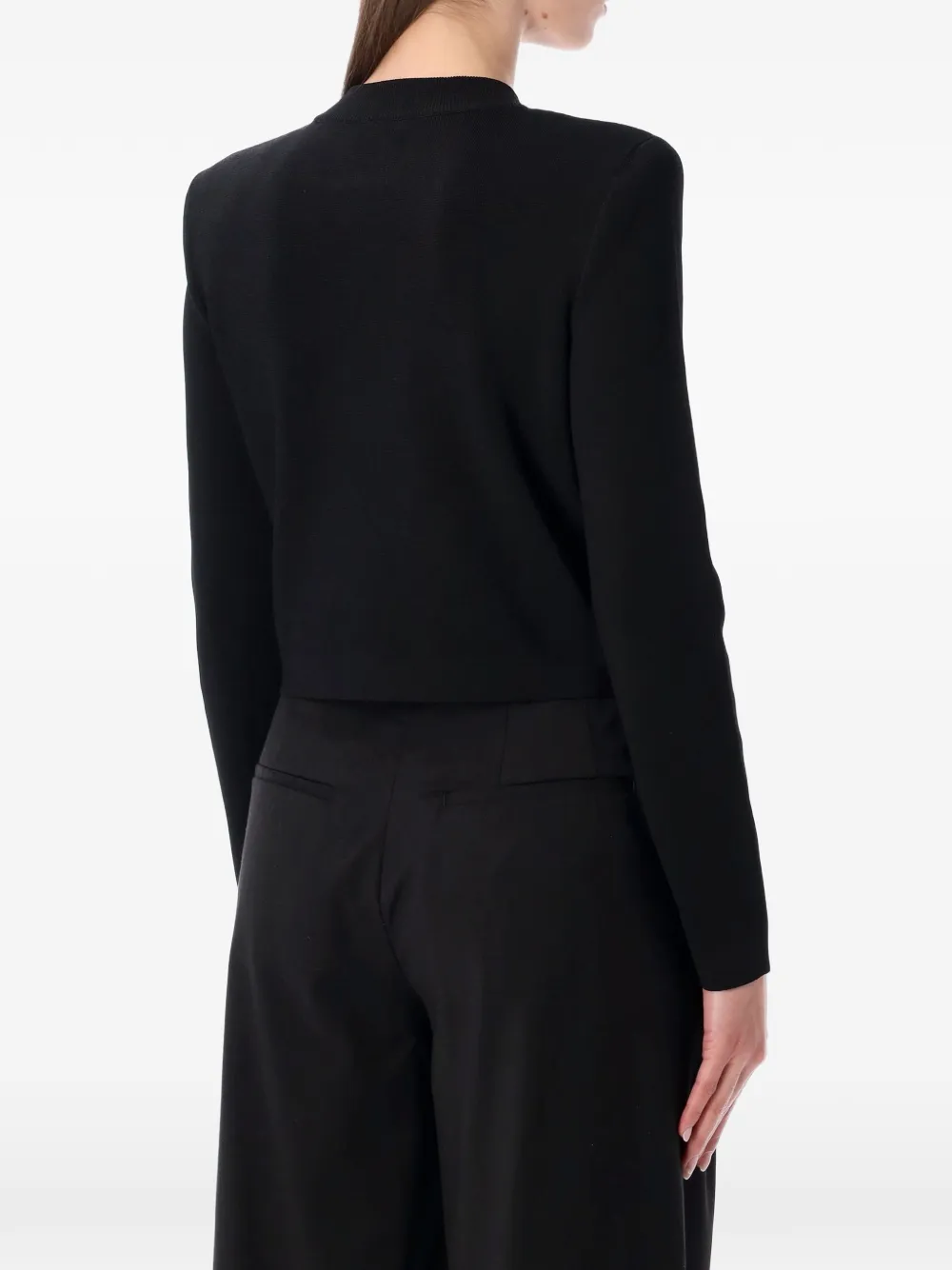 Balmain Button-up vest Zwart