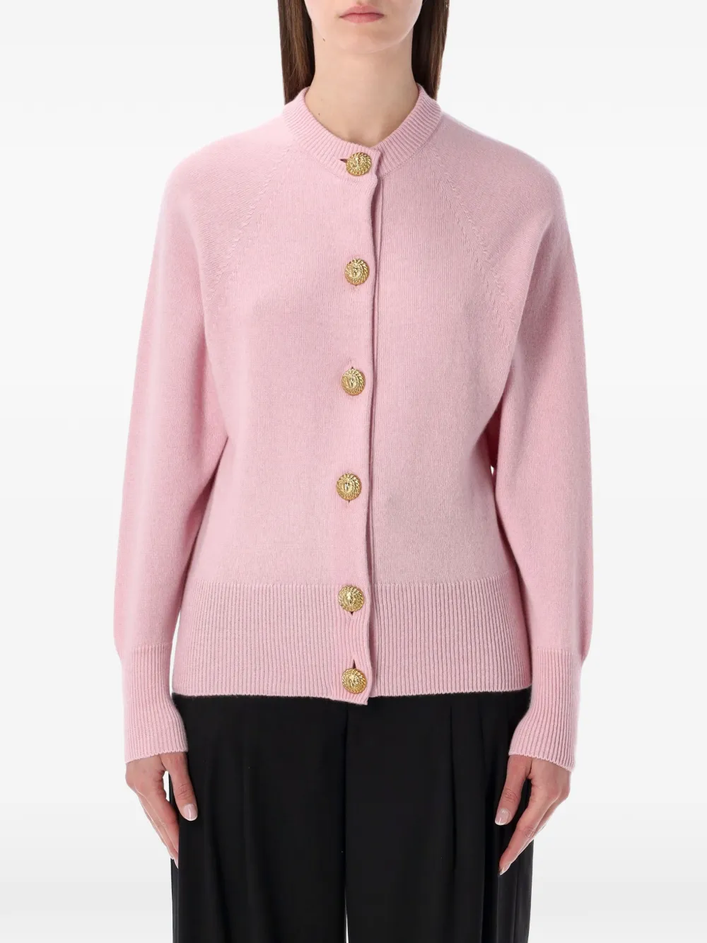 Balmain buttoned cardigan - Rosa