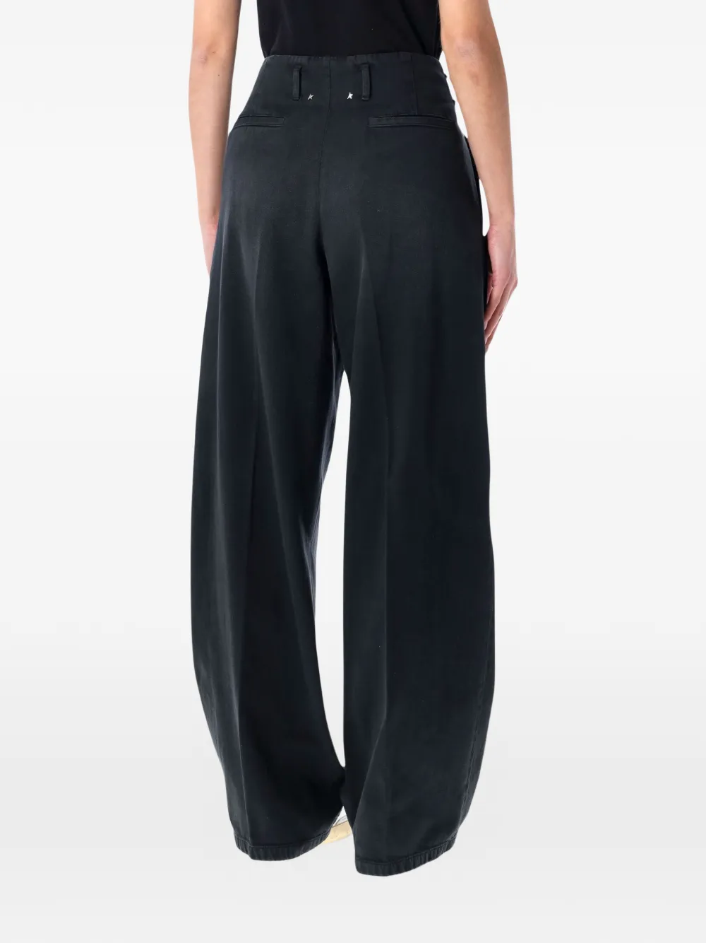Golden Goose pleated jeans - Zwart