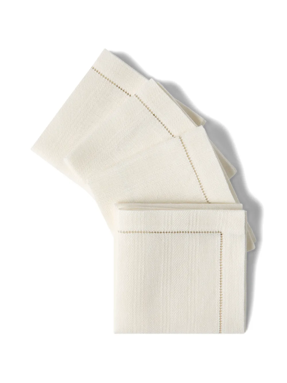 Brunello Cucinelli striped napkin - Toni neutri