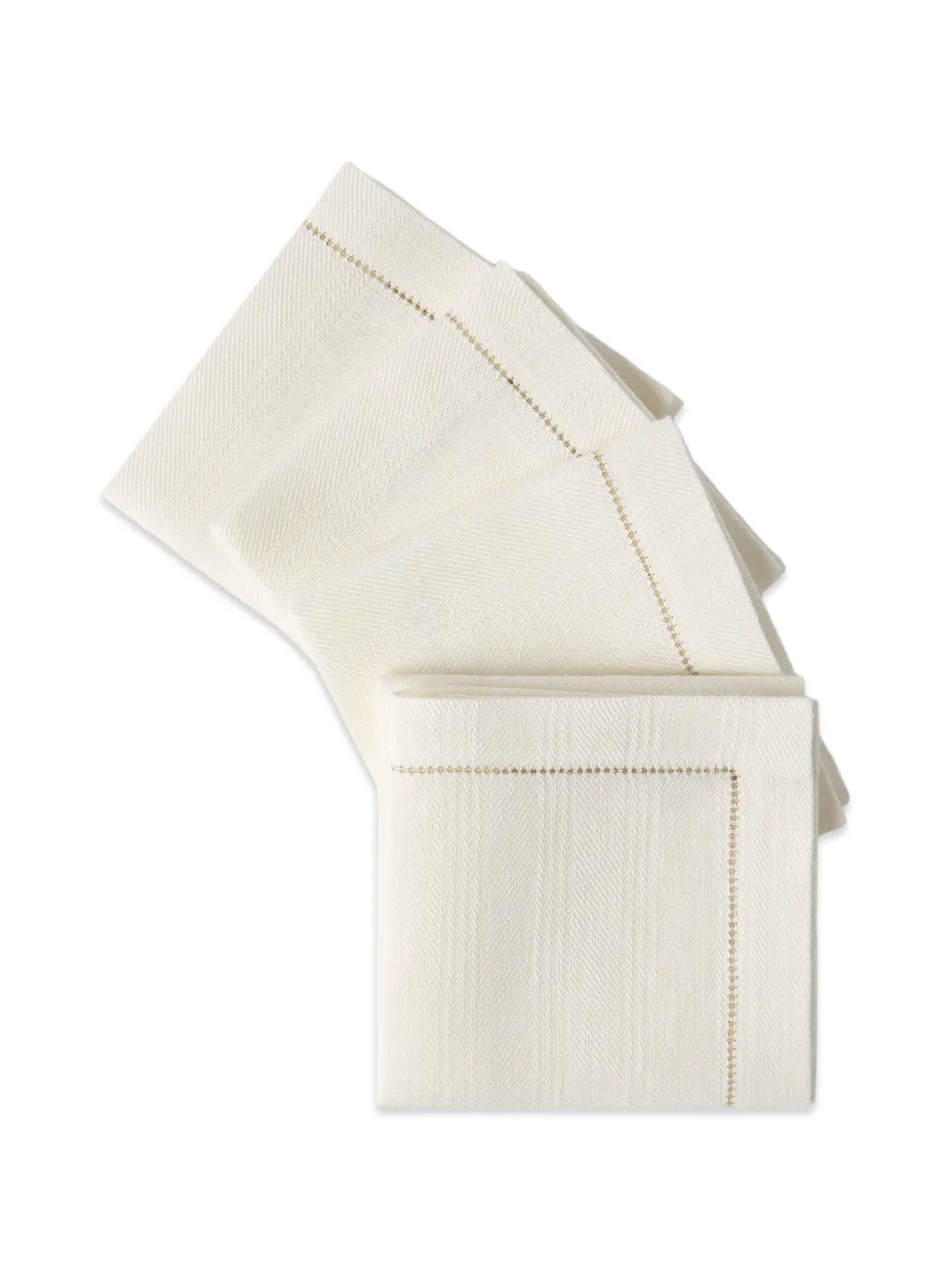 Brunello Cucinelli striped napkin - Toni neutri