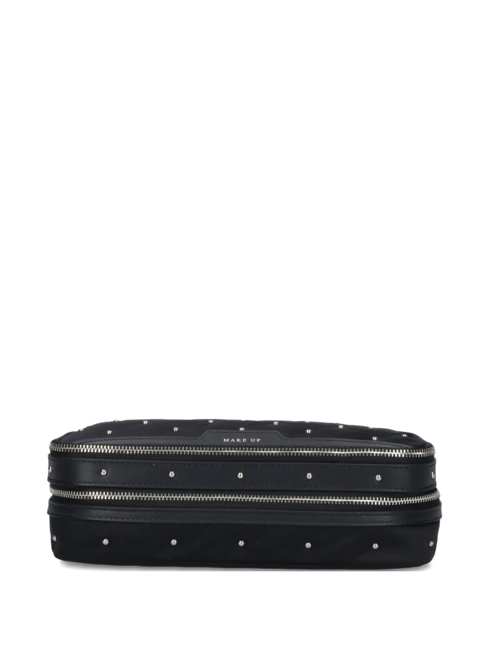 Anya Hindmarch double-zip make-up bag - Nero