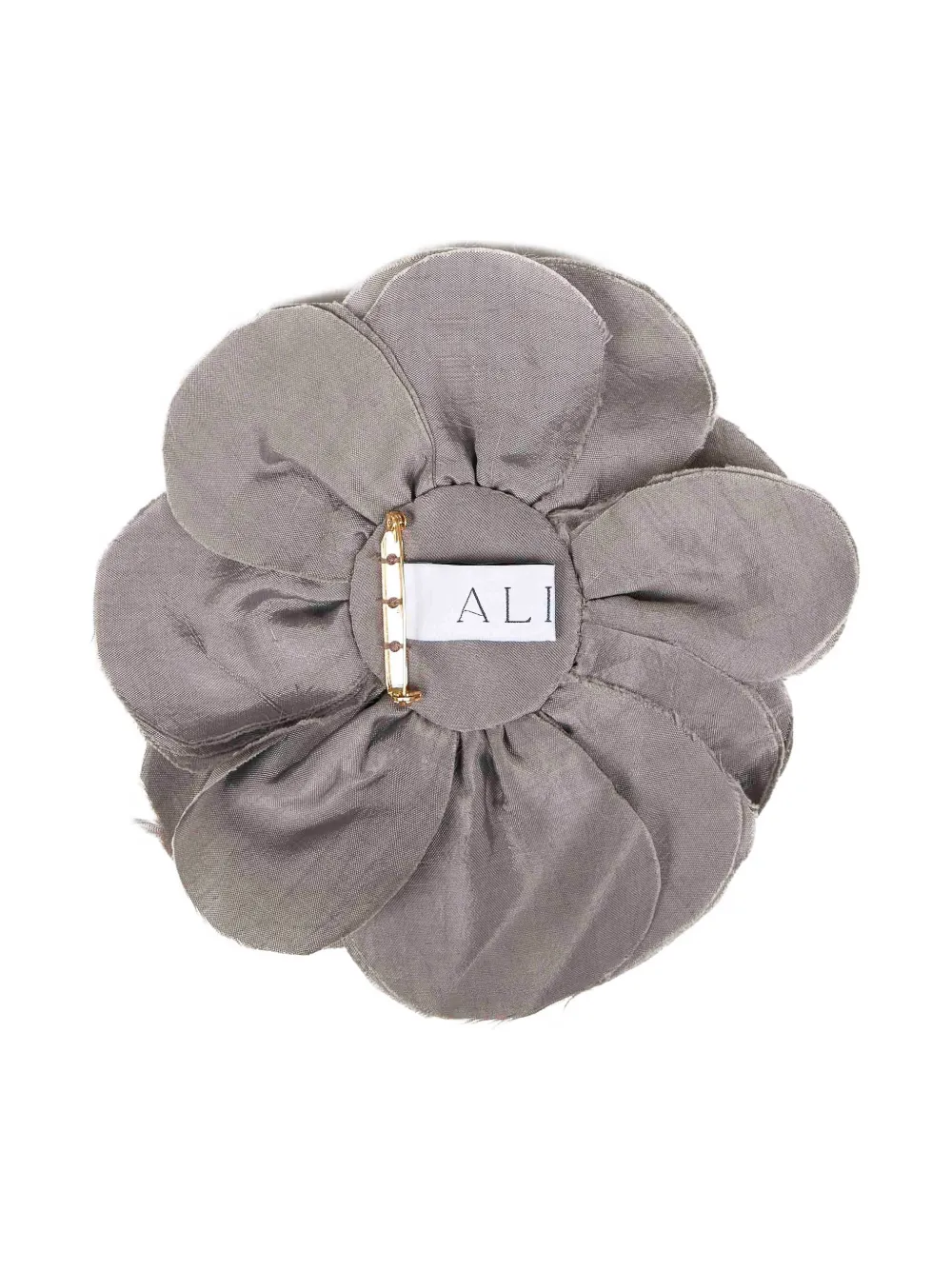 Alina flower brooch - Grijs