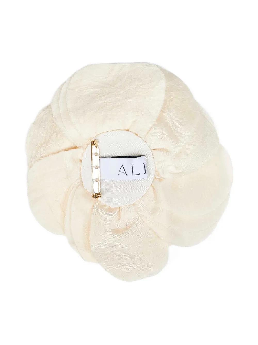 Alina flower brooch - Beige