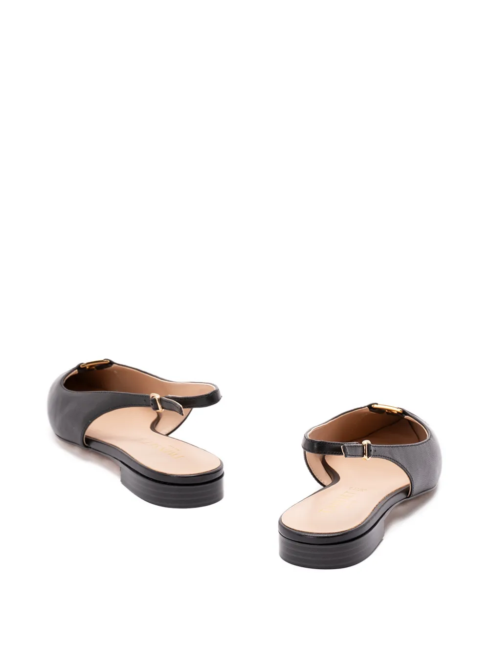 TWINSET buckle strap pumps Zwart