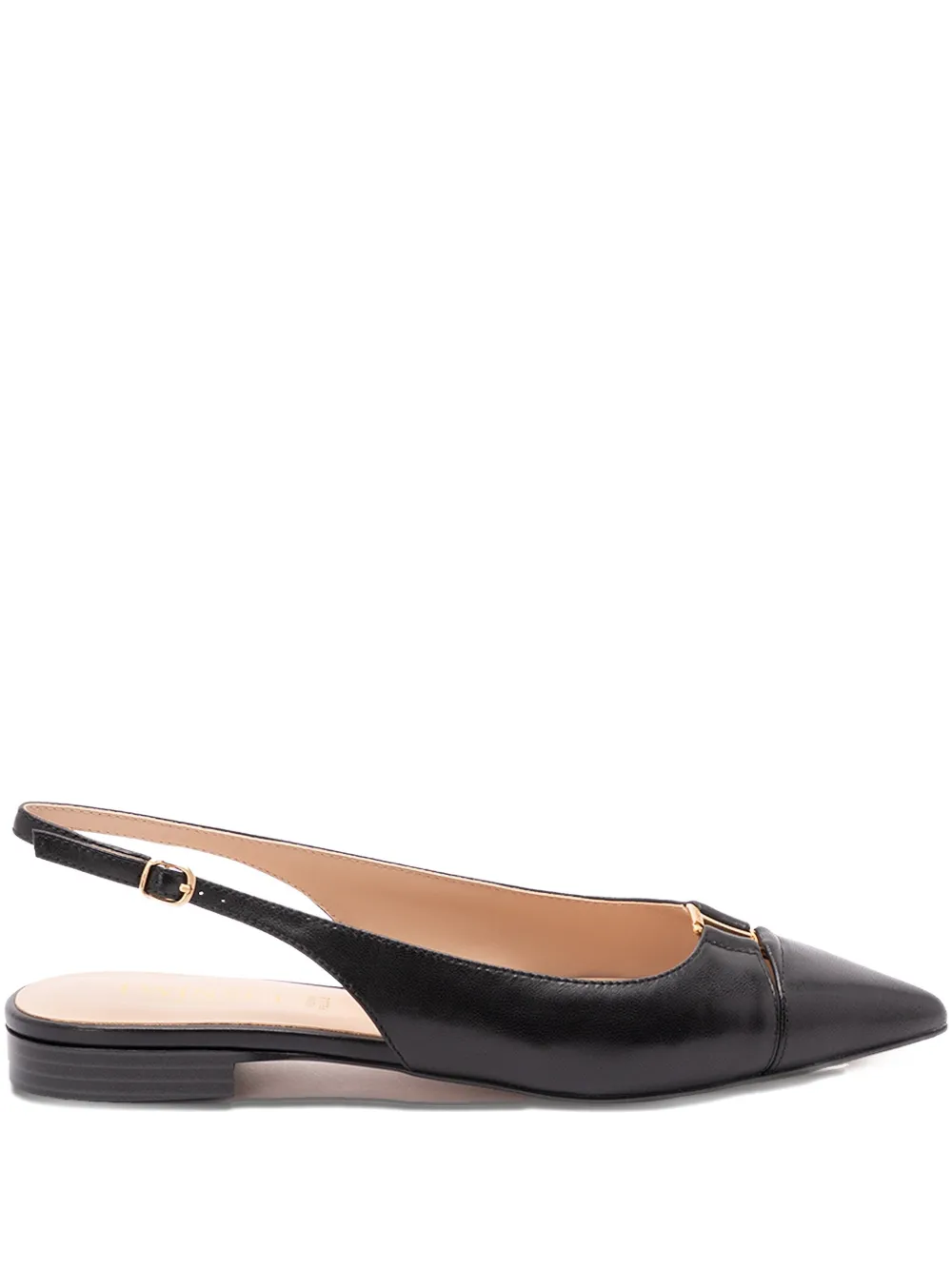 TWINSET buckle strap pumps - Nero