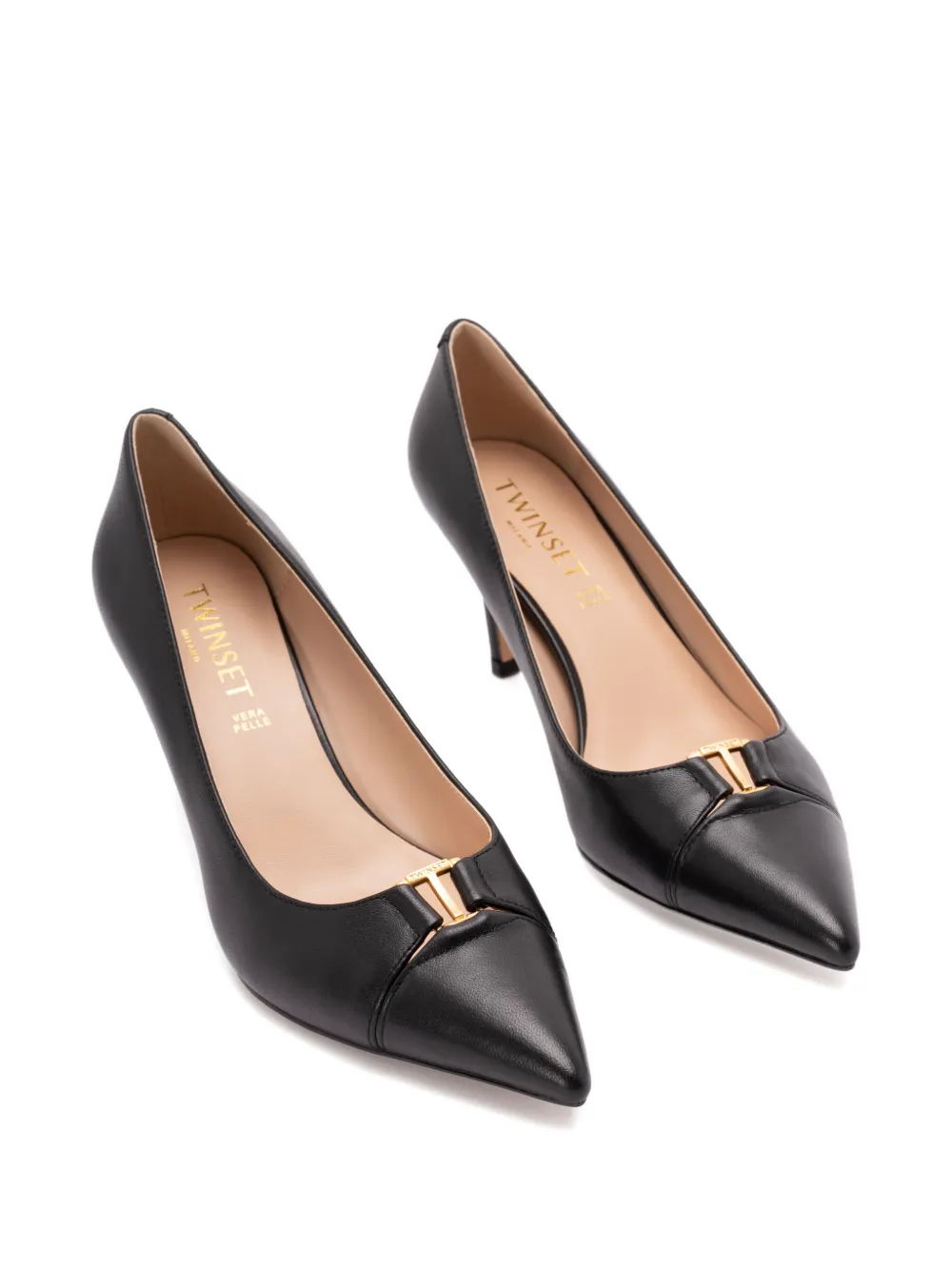 TWINSET Pumps met puntige neus Zwart