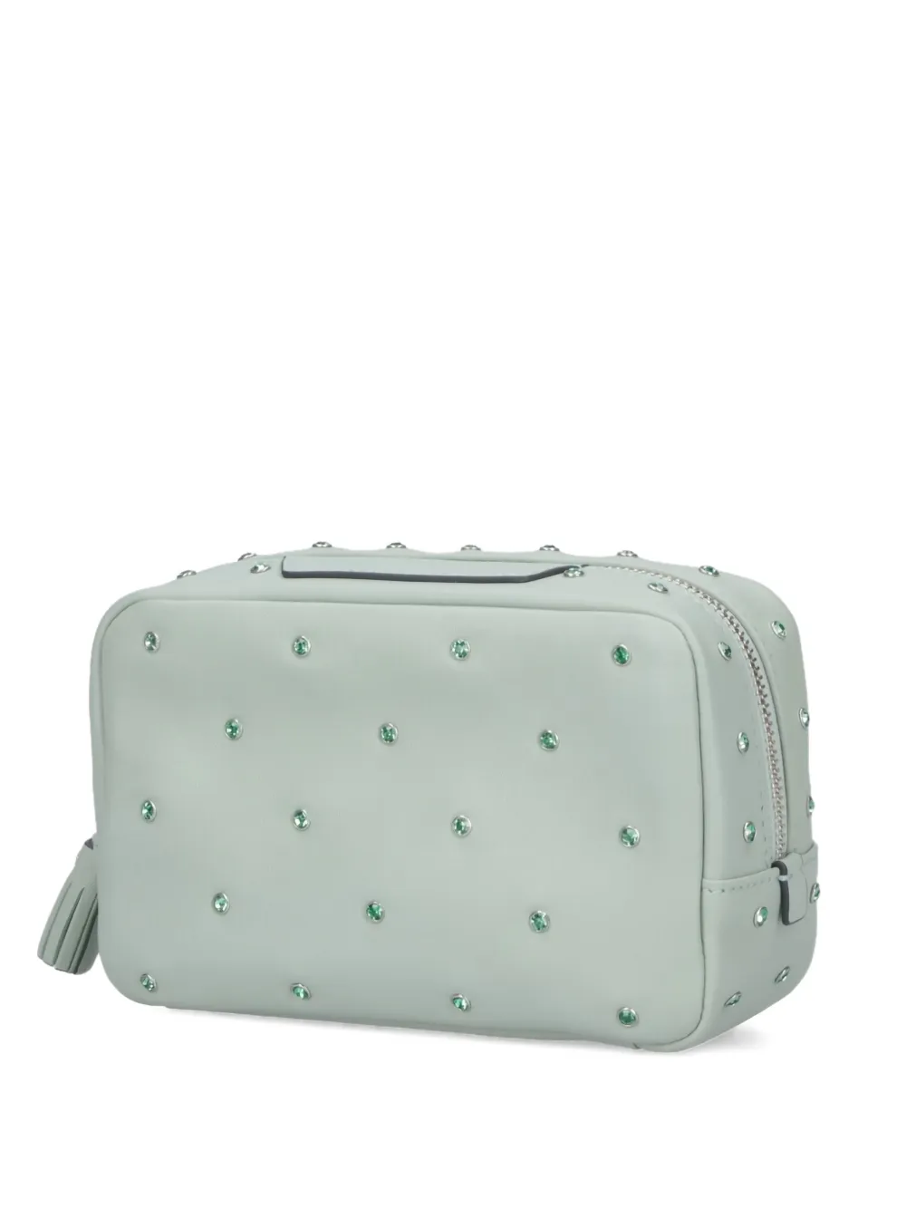 Anya Hindmarch mini Important Things clutch bag - Verde