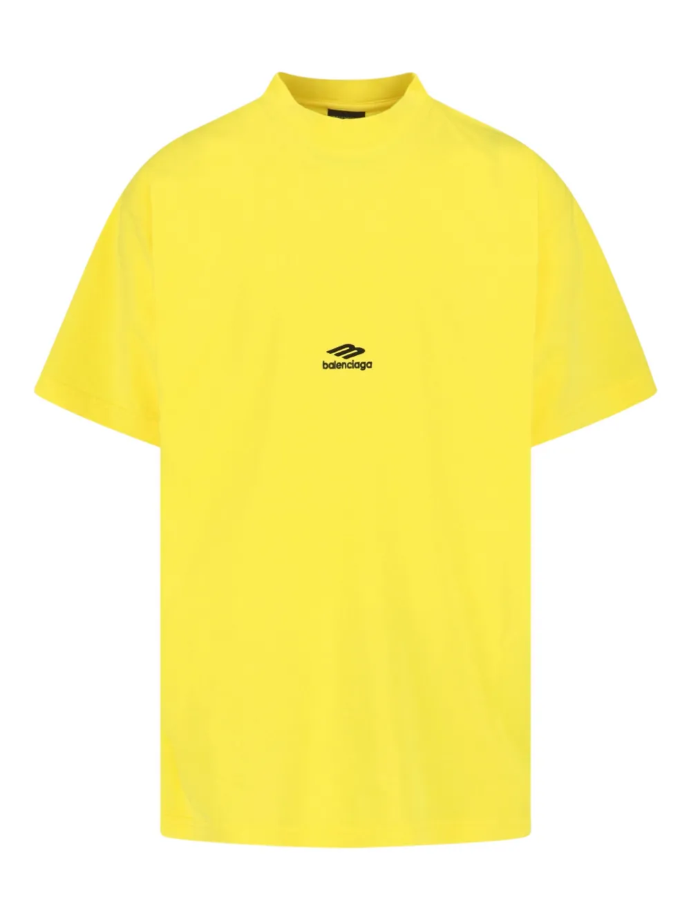 Balenciaga logo-print T-shirt - Gelb