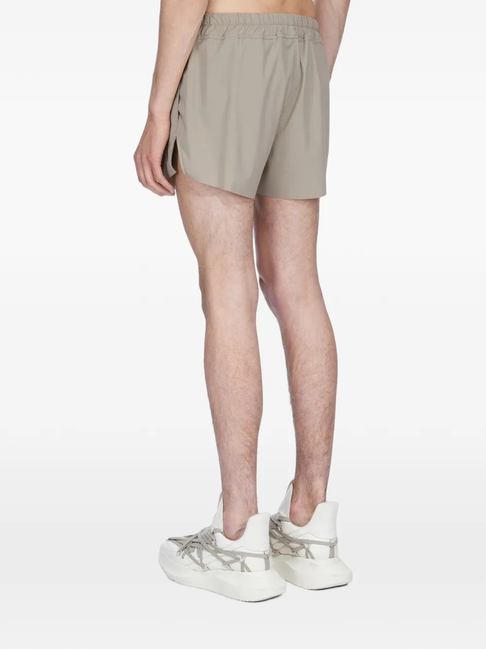 Rick Owens Zwembroek met trekkoordtaille Beige