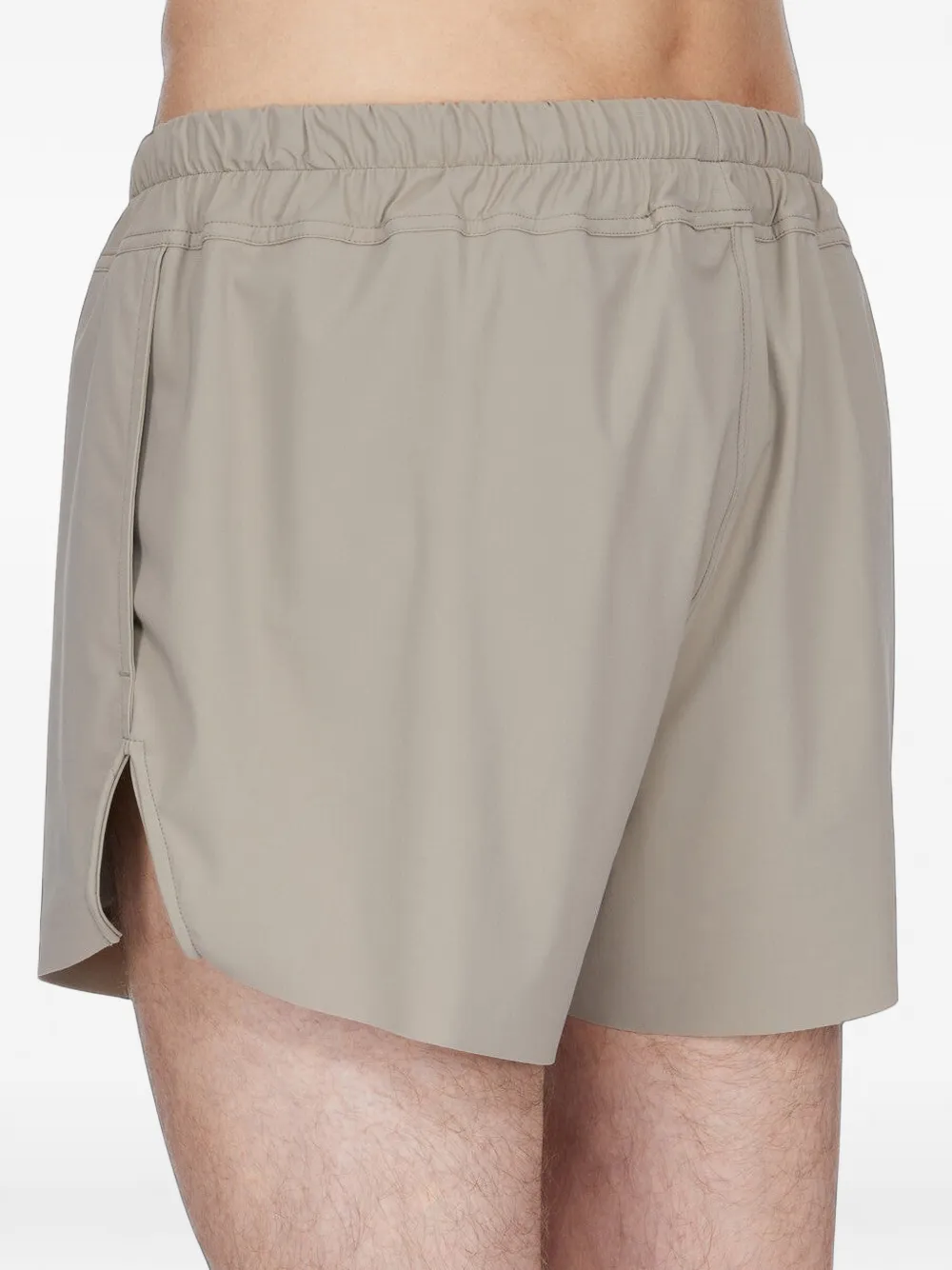 Rick Owens Zwembroek met trekkoordtaille Beige