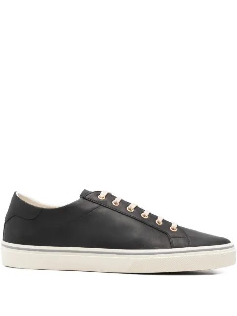 Brunello Cucinelli metallic-eyelet lace-up sneakers