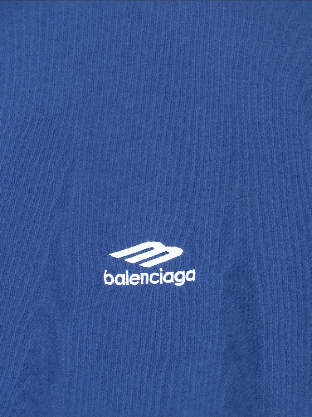 Balenciaga T-shirt met logoprint Blauw