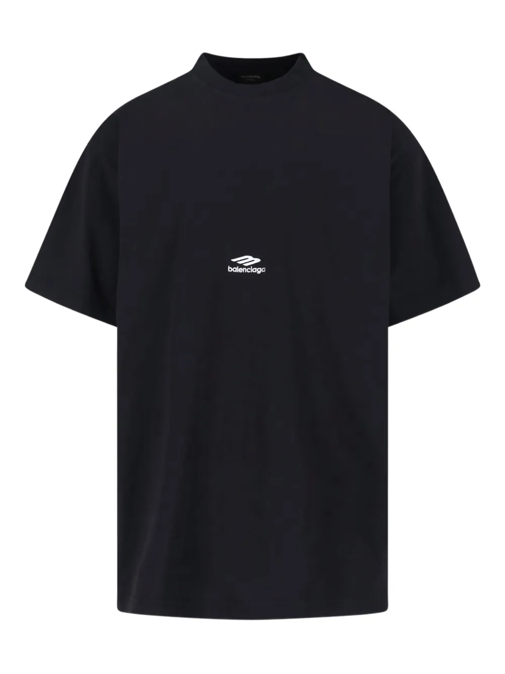 Balenciaga logo-detail T-shirt - Schwarz