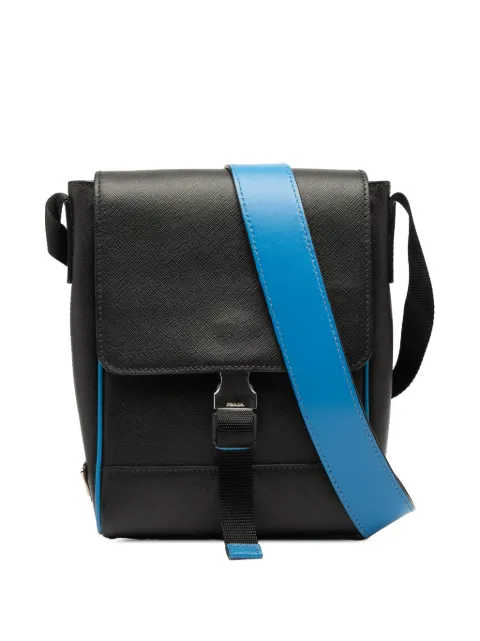 Prada Pre-Owned 2013-2025 Saffiano Buckle Messenger Bag crossbody bag