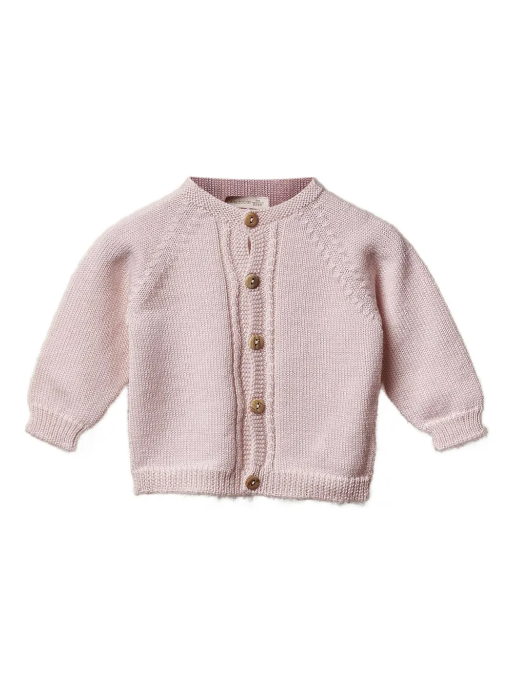 Wedoble Cardigan con bottoni - Rosa