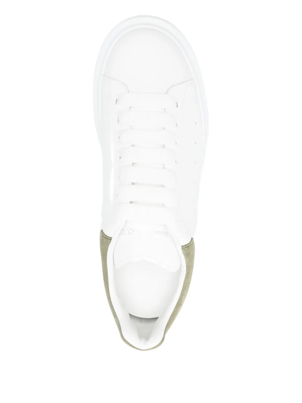 Alexander McQueen lace-up sneakers Wit