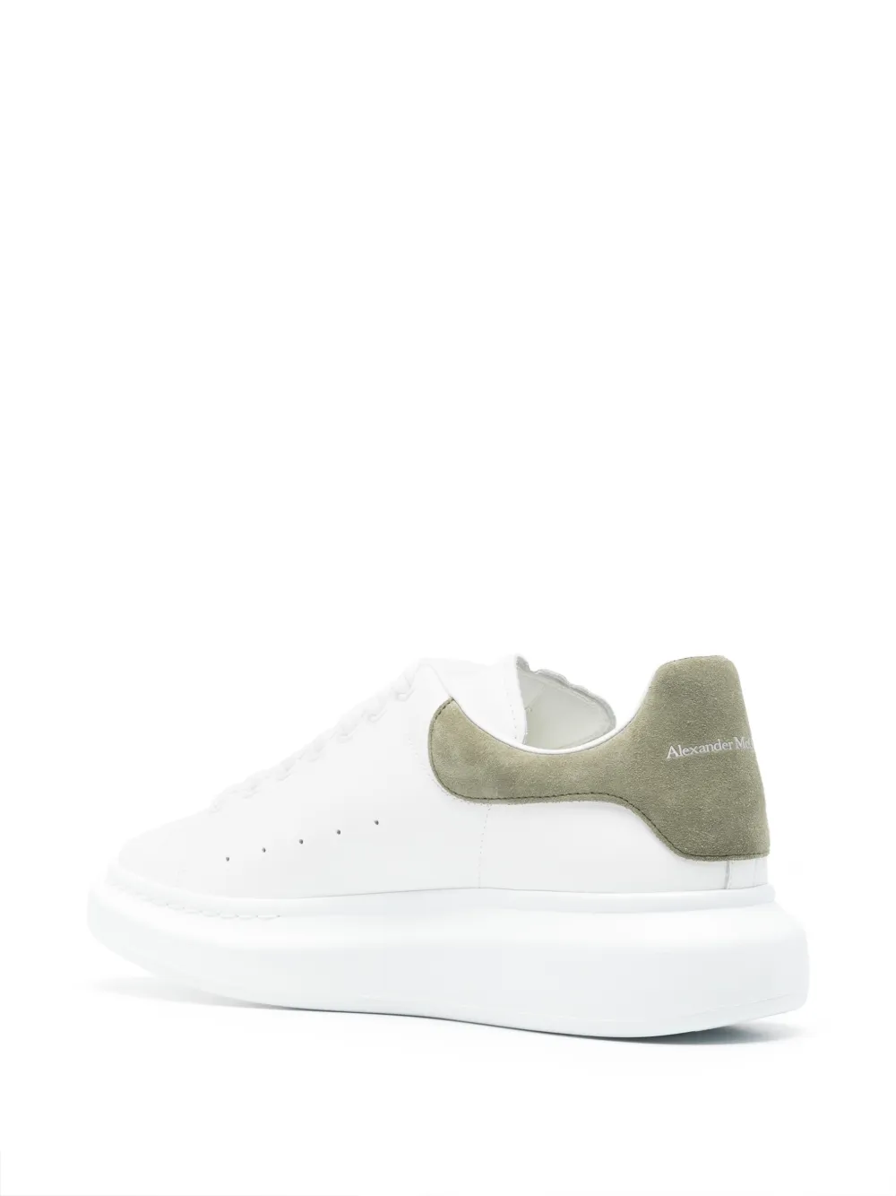 Alexander McQueen lace-up sneakers Wit