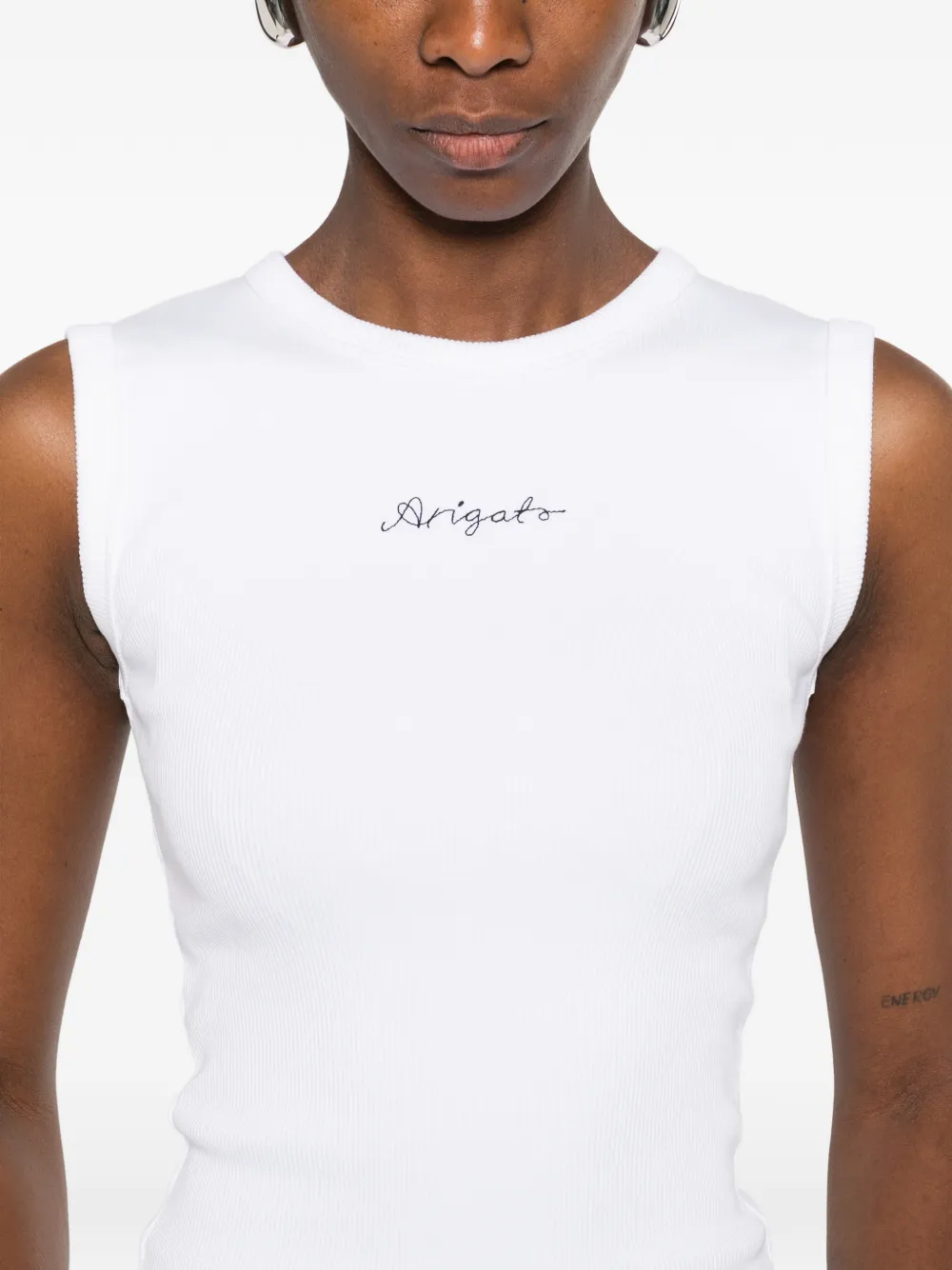 Axel Arigato T-shirt met logo Wit