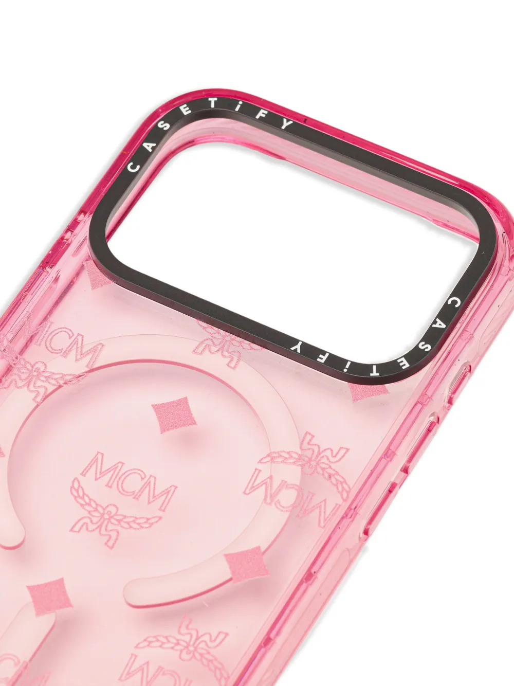 MCM x Casetify モノグラム iPhone 17 Pro ケース | ピンク | FARFETCH JP