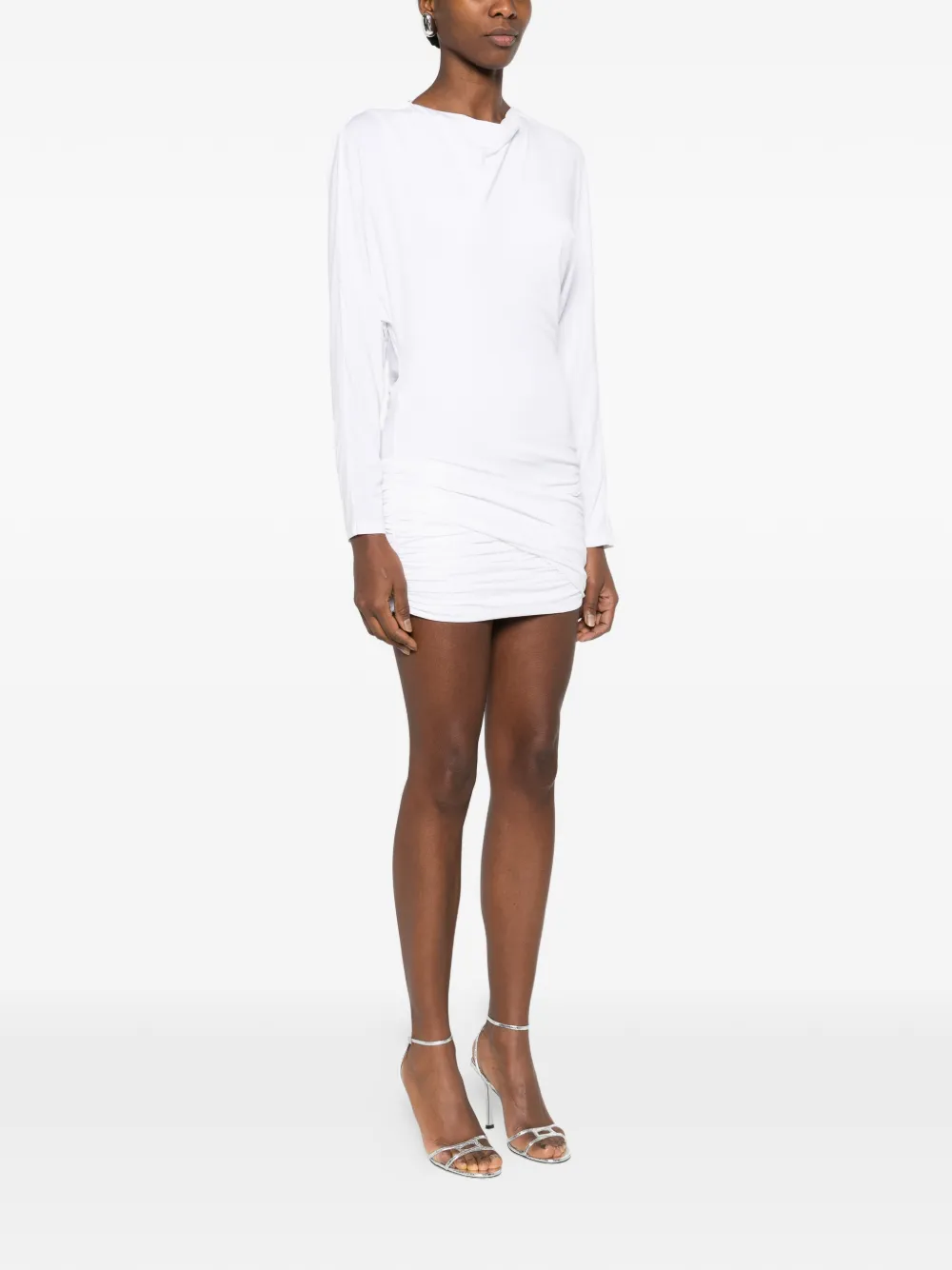 Luna Cowl Draped Dress