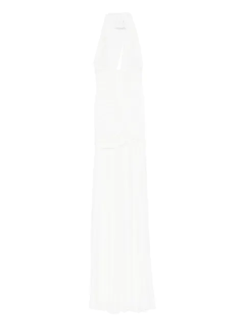 Christopher Esber V-neck pleated maxi dress