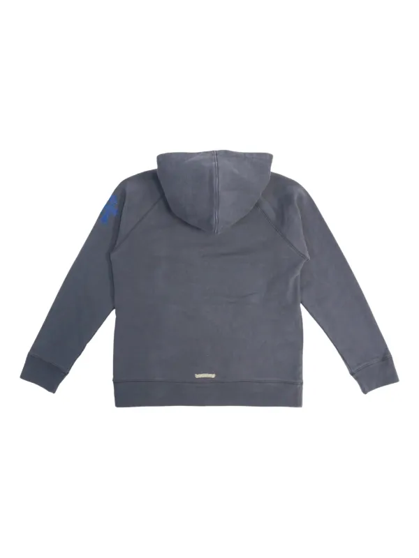 Chrome Hearts Cross Patch Hoodie | Grey | FARFETCH