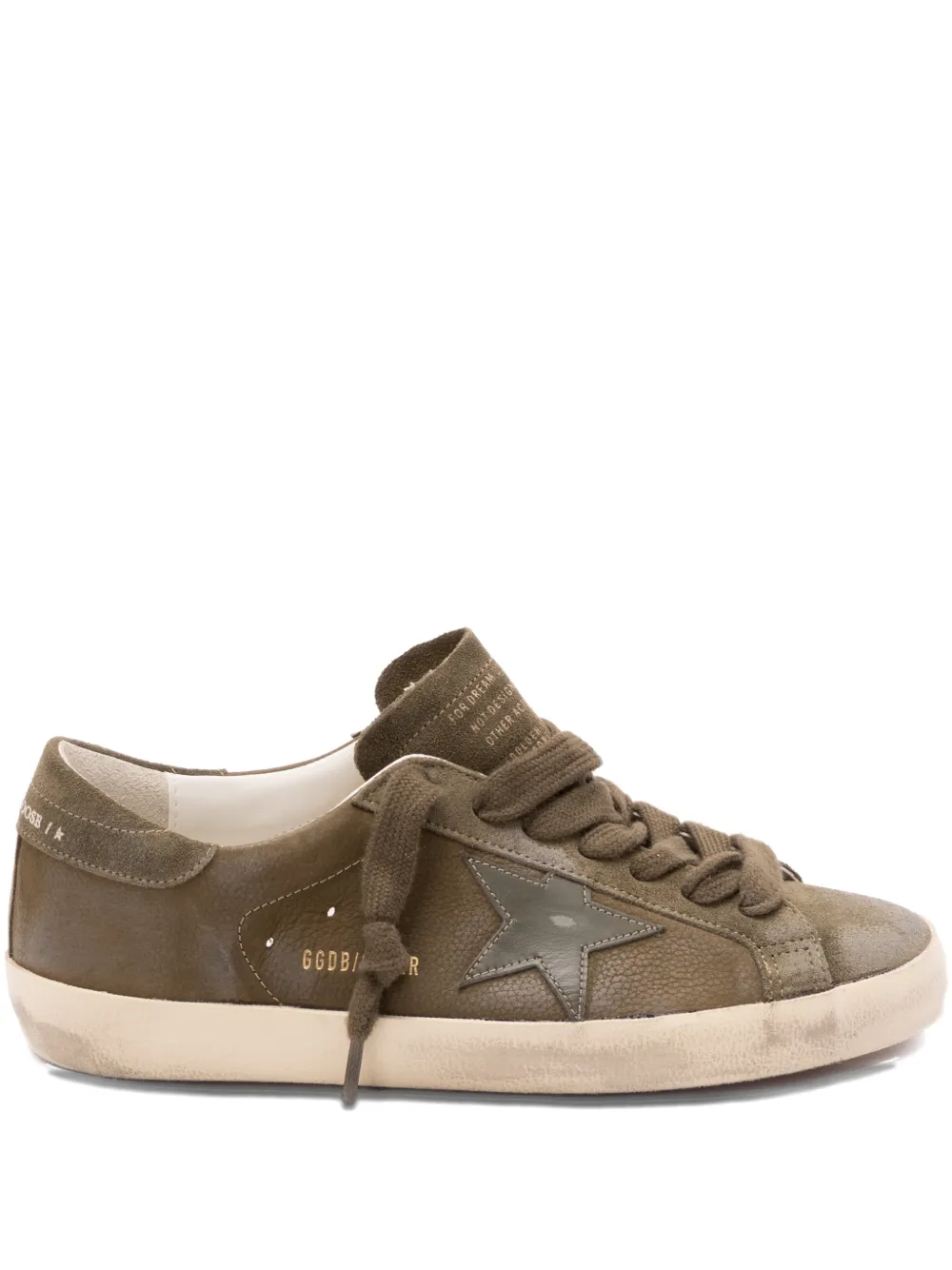 Golden Goose Super-Star lace-up sneakers - Grün
