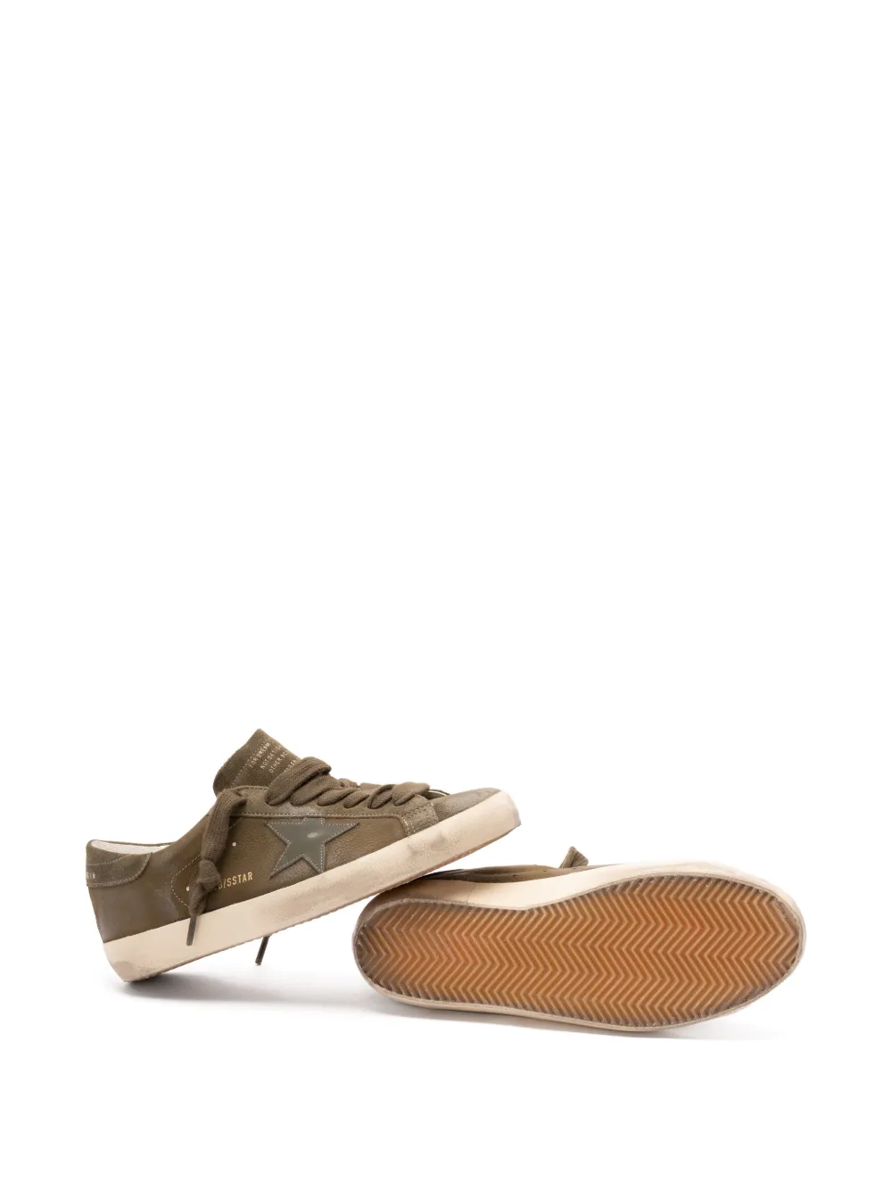 Golden Goose Super-Star sneakers Groen